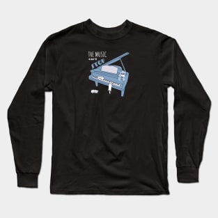 The Music Can't Stop Long Sleeve T-Shirt